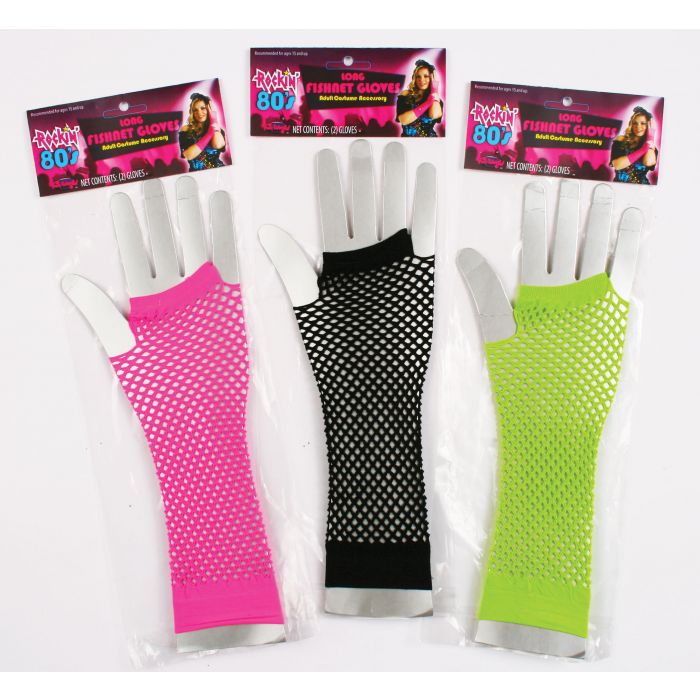 Long Fishnet Gloves